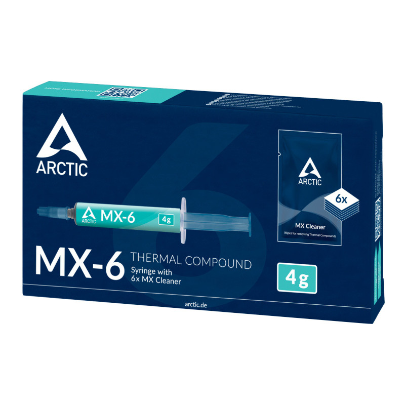 PASTA TERMICA ARCTIC MX-6 4G + wipes